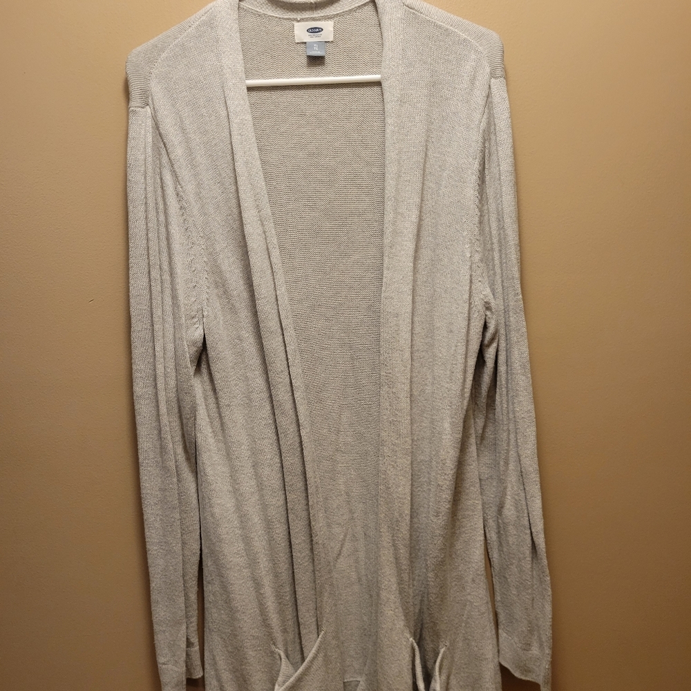 XL, Tan cardigan from Old Navy